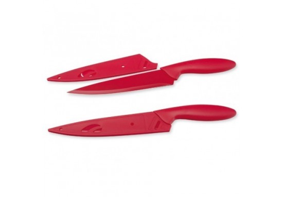Cutit cu lama 20 cm cu protectie plastic in ton de culoare KATANA 82455-30