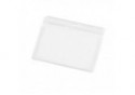 Suport ecuson orizontal plastic transparent 10x8,5 cm 93357 Transparent