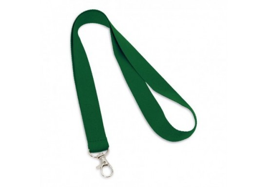 Lanyard 2 cm cu carabina metalica 94405 Verde