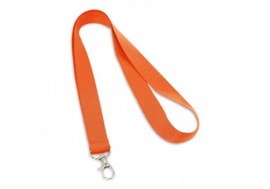 Lanyard 2 cm cu carabina metalica 94405 Orange