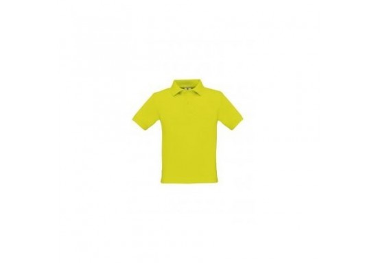 Tricou Polo copii marca B & C Collection O25 SAFRAN KIDS 180 gmp PIXEL LIME