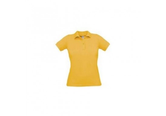 Tricou Polo dama marca B & C Collection O24 SAFRAN Pure 180 gmp Gold