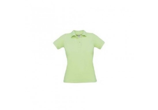 Tricou Polo dama marca B & C Collection O24 SAFRAN Pure 180 gmp Mint