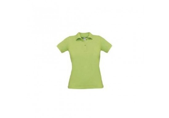 Tricou Polo dama marca B & C Collection O24 SAFRAN Pure 180 gmp Pistachio