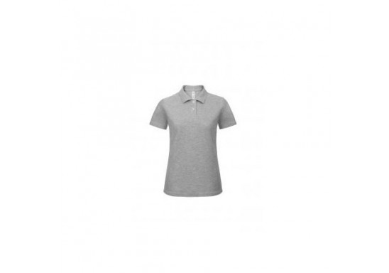 Tricou Polo dama B & C Collection O07 ID.001 women PWI11 180 gmp Heather Grey