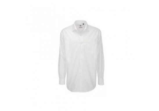 Camasa barbati BK05 HERITAGE LSL White
