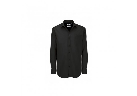 Camasa barbati BK05 HERITAGE LSL Black