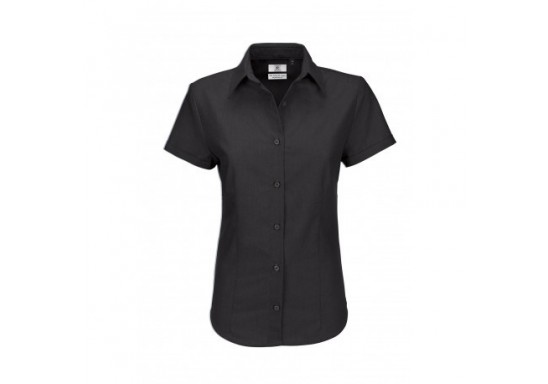 Camasa dama maneca scurta B & C Collection  BK04 OXFORD SSL WOMEN  SWO04 135 gmp Black