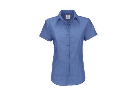 Camasa dama maneca scurta B & C Collection  BK04 OXFORD SSL WOMEN  SWO04 135 gmp Blue Chip