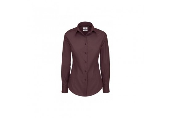 Camasa dama BK15 BLACK TIE LSL Luxurious Red