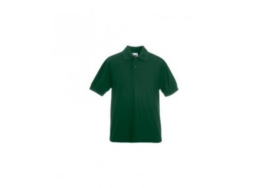 Tricou polo copii Fruit of the Loom F38 65/35POLO 180 gmp Bottle Green