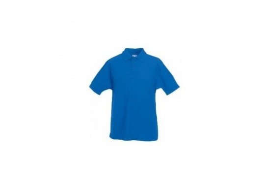 Tricou polo copii Fruit of the Loom F38 65/35POLO 180 gmp Royal