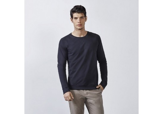 Hanorac din bumbac cu maneca lunga raglan ANNAPURNA SU1104 rosu S-XXL