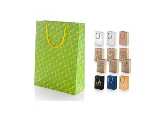 Sacosa hartie personalizata mare 42x32x12 cm CreaShop L AP718102