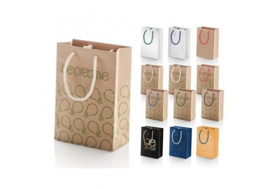 Sacosa hartie personalizata mica 23x16x8 cm CreaShop S AP718100