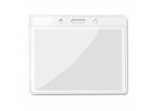 Ecuson transparent orizontal 10x8 cm BADGY MO8599-22