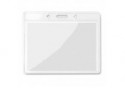 Ecuson transparent orizontal 10x8 cm BADGY MO8599-22